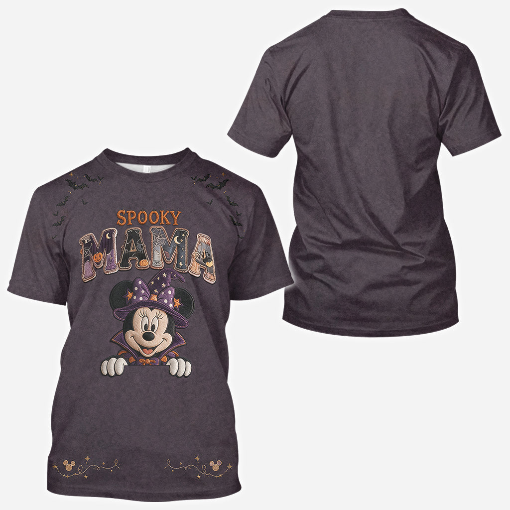 Spooky Mama - Personalized Mouse All Over Shirt