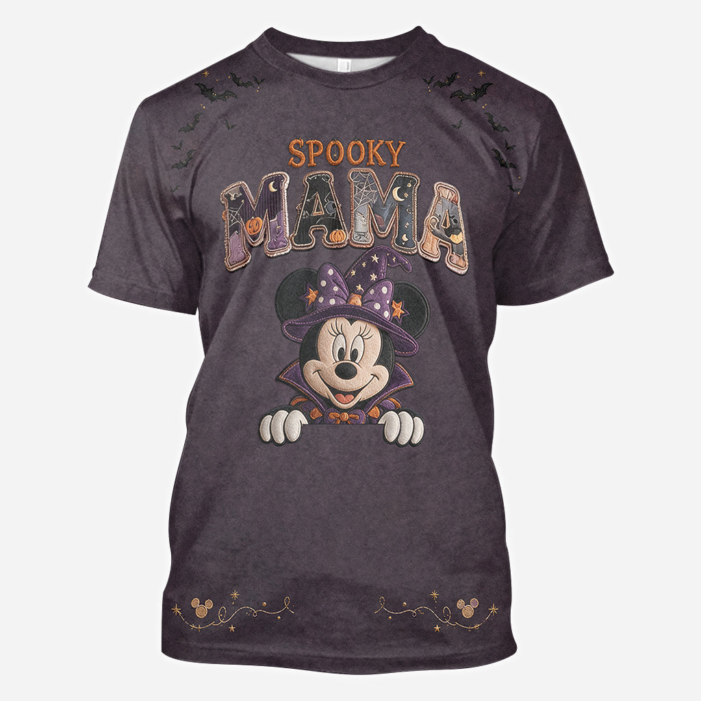 Spooky Mama - Personalized Mouse All Over Shirt