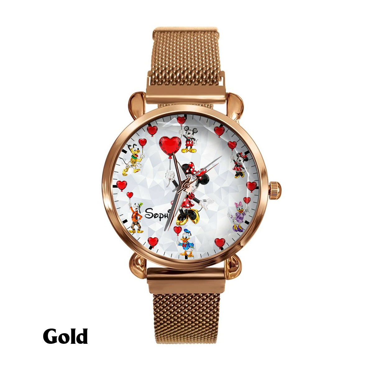 Magical World - Personalized Mouse Women Hand Watch