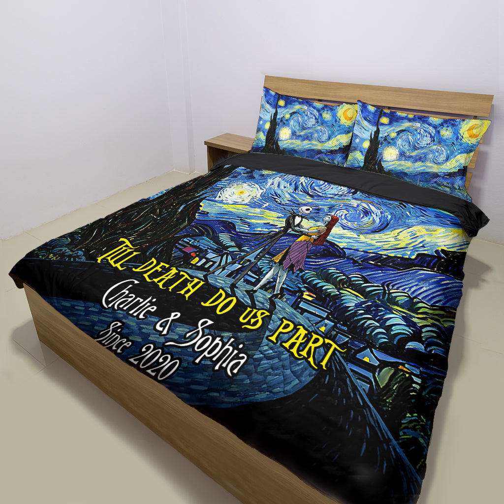 Dancing In Star Night - Personalized Nightmare Bedding Set