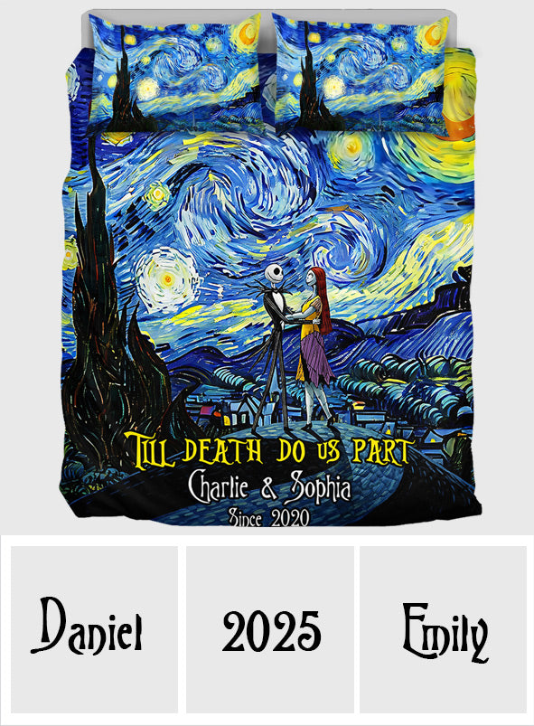 Dancing In Star Night - Personalized Nightmare Bedding Set