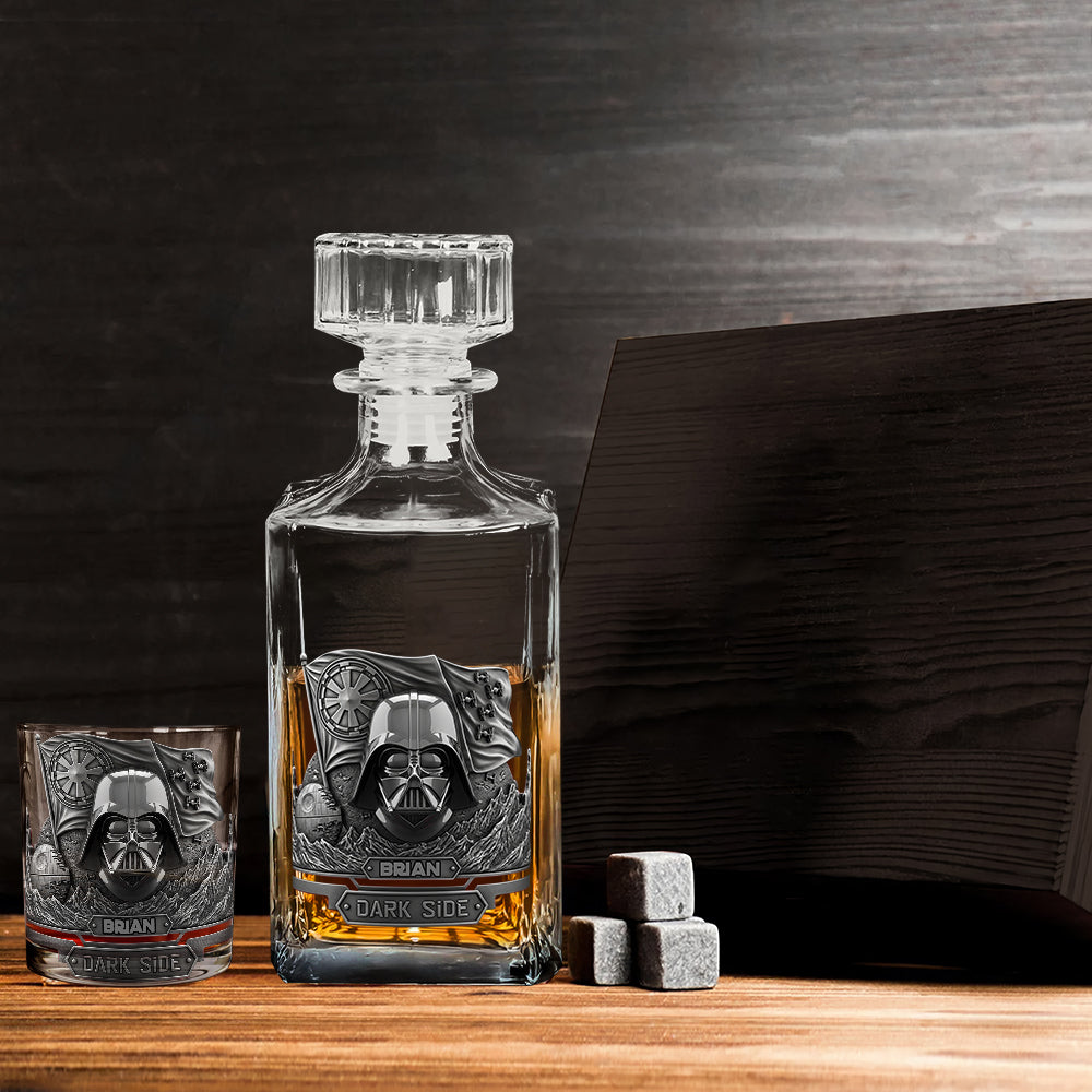 Join The Dark Side - Personalized The Force Whiskey Decanter Set