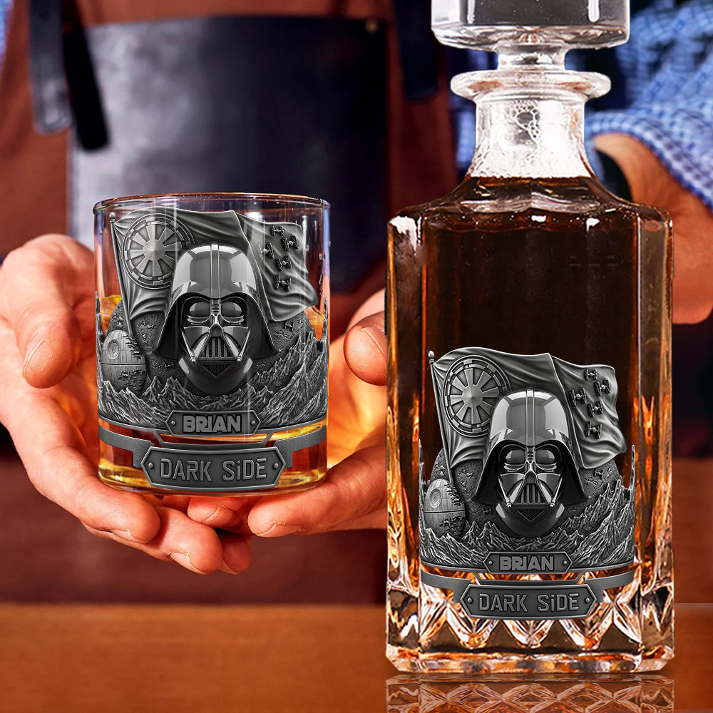 Join The Dark Side - Personalized The Force Whiskey Decanter Set