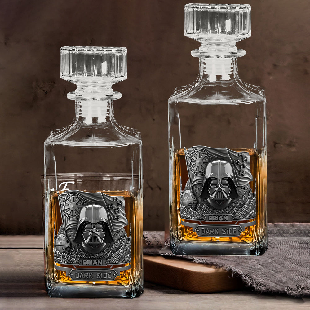 Join The Dark Side - Personalized The Force Whiskey Decanter Set