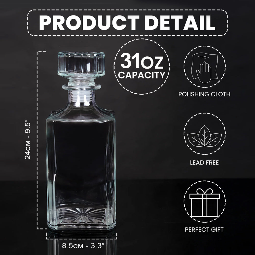 Join The Dark Side - Personalized The Force Whiskey Decanter Set