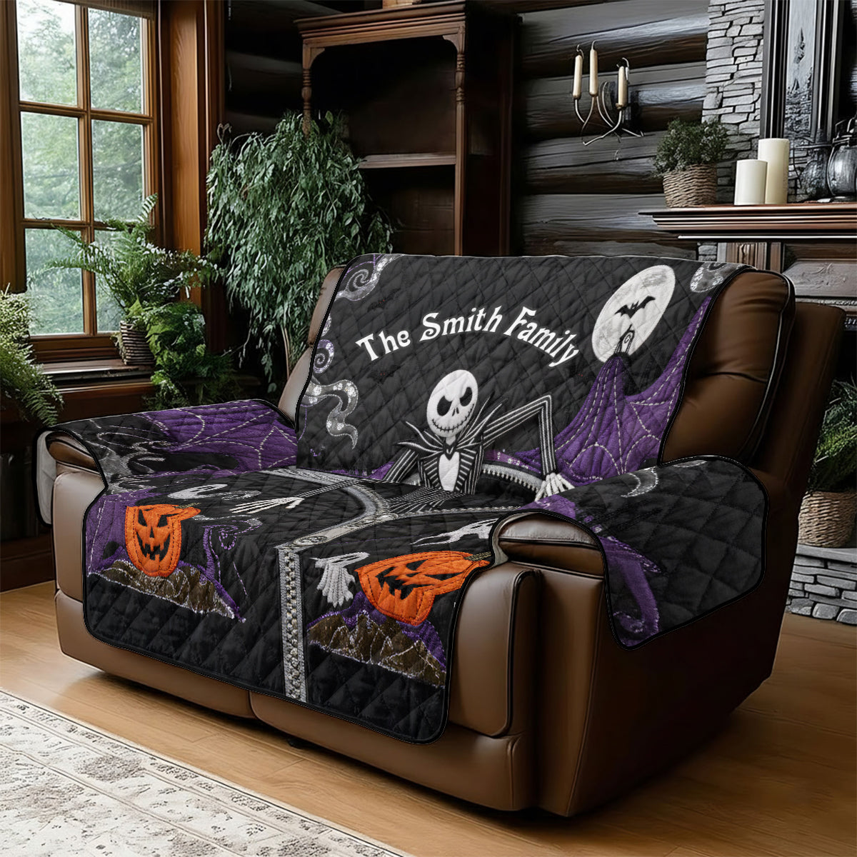 Simply Meant To Be - Personalized Nightmare Quilted Sofa/Couch Cover