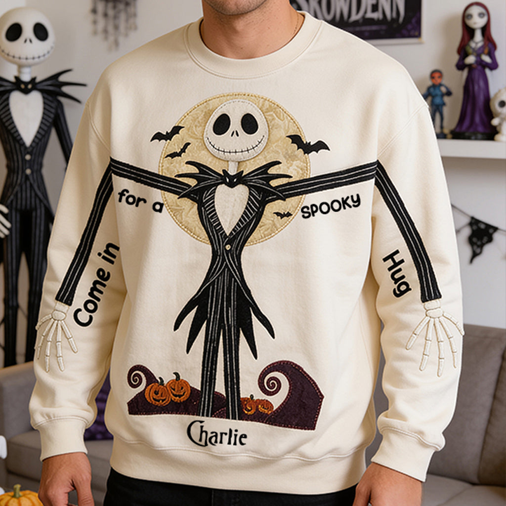 Dare to Hug the Pumpkin King - Personalized Nightmare All Over Shirt