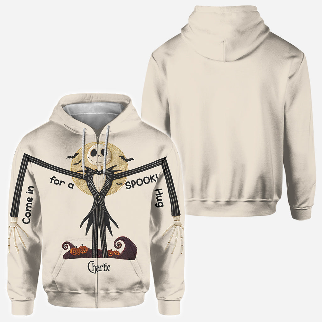 Dare to Hug the Pumpkin King - Personalized Nightmare All Over Shirt