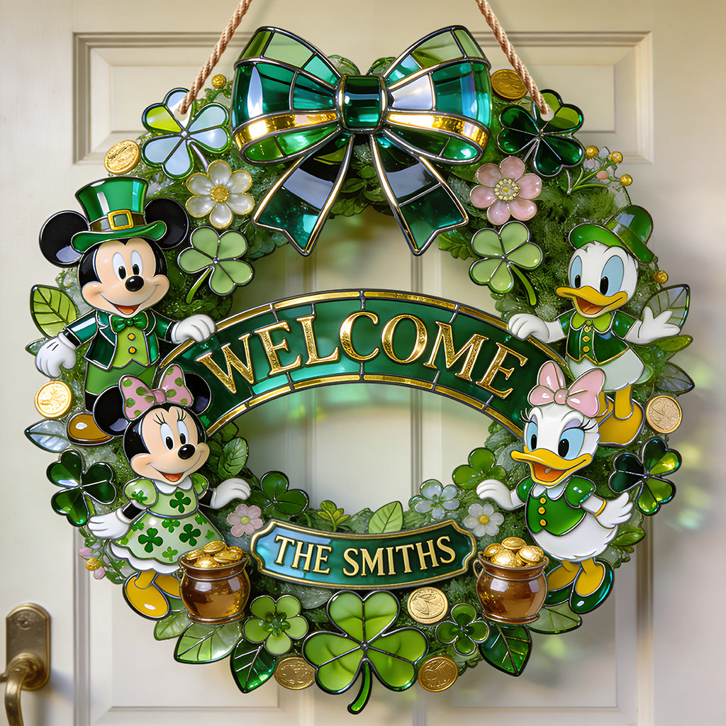 Lucky Friends - Personalized Mouse LED Light Acrylic Sign