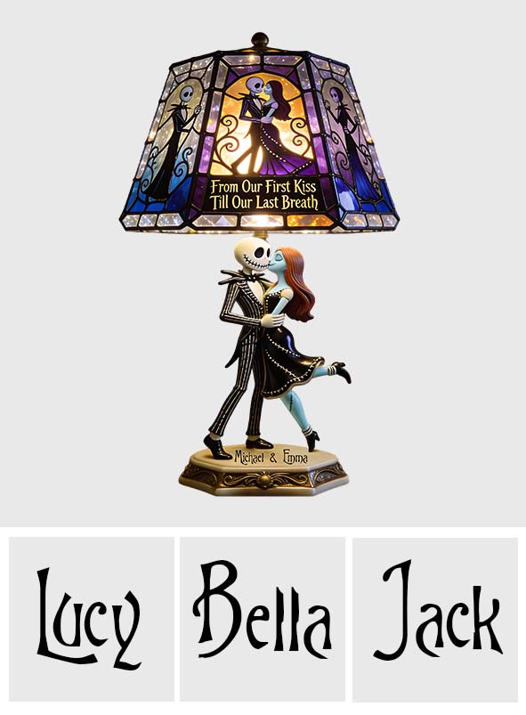 Til Death Do Us Part - Personalized Nightmare Acrylic LED Night Light