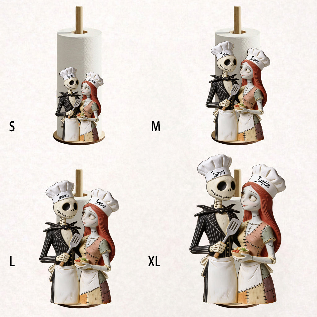 You & Me Perfect Couple Gift - Personalized Nightmare Paper Towel Stand