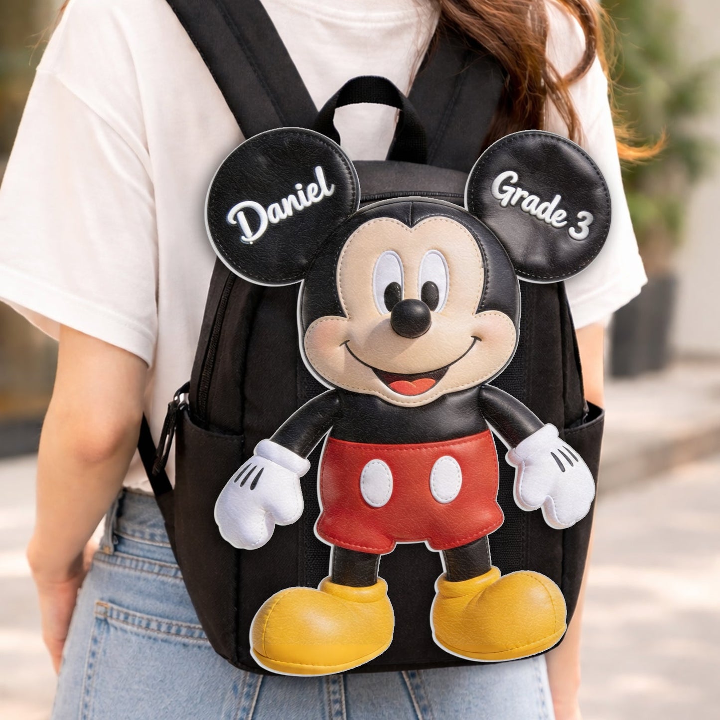 Magical School Friends - Personalized Mouse Shaped Backpack