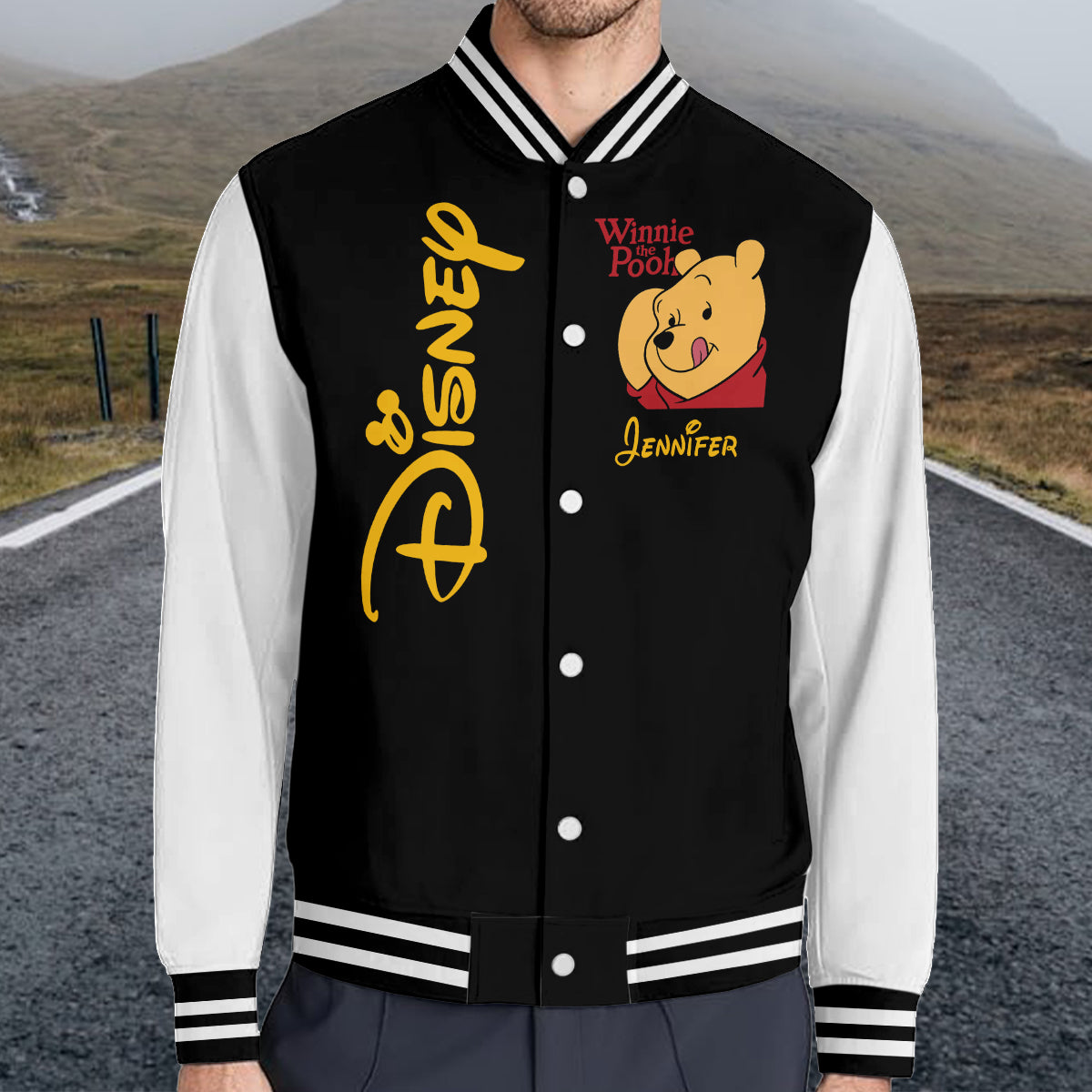 Friends - Personalized Mouse Varsity Jacket