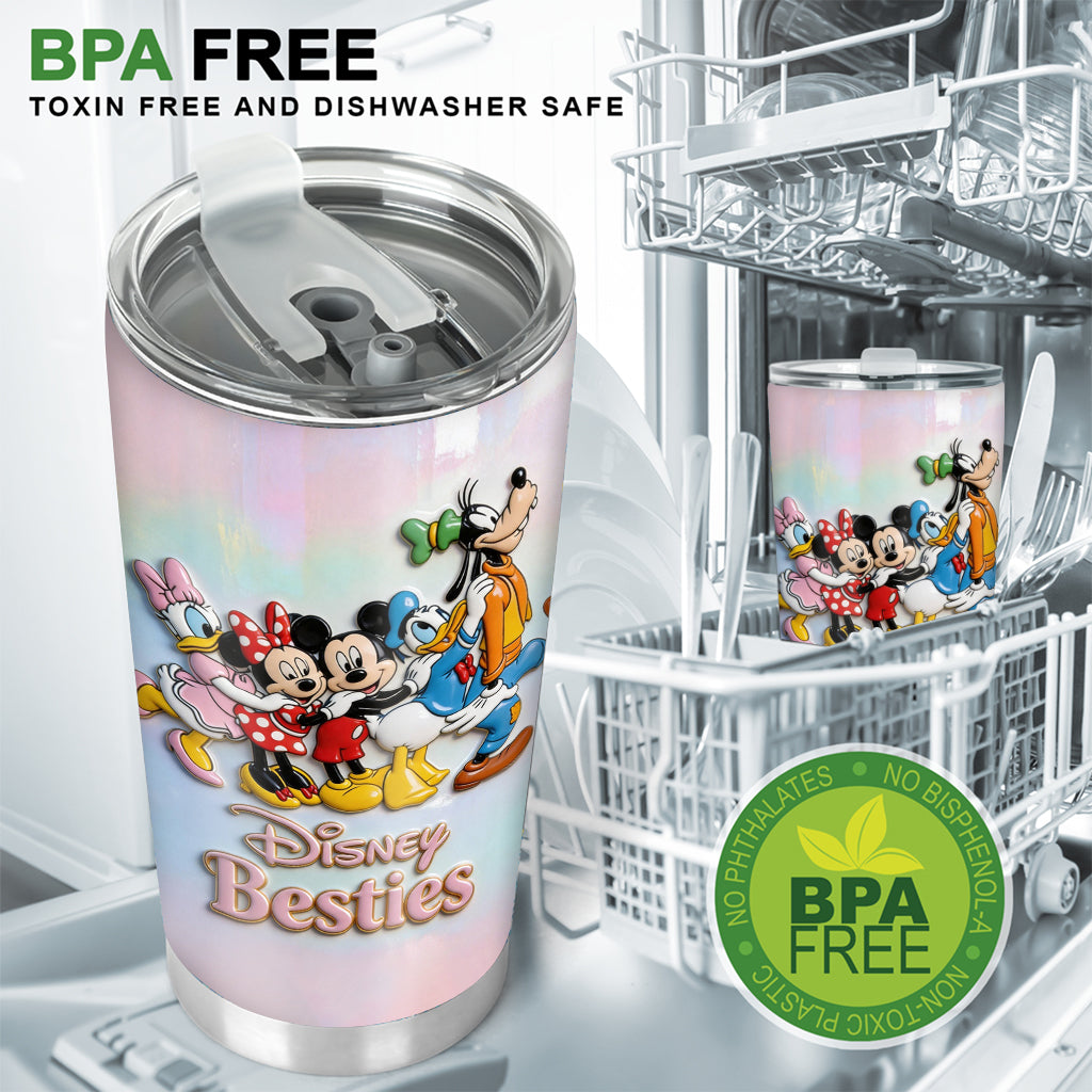 Magical Besties - Personalized Mouse Tumbler