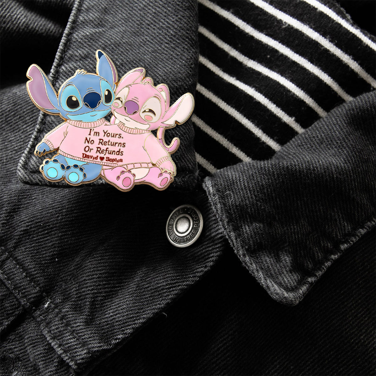 I Am Yours - Personalized Ohana Pin