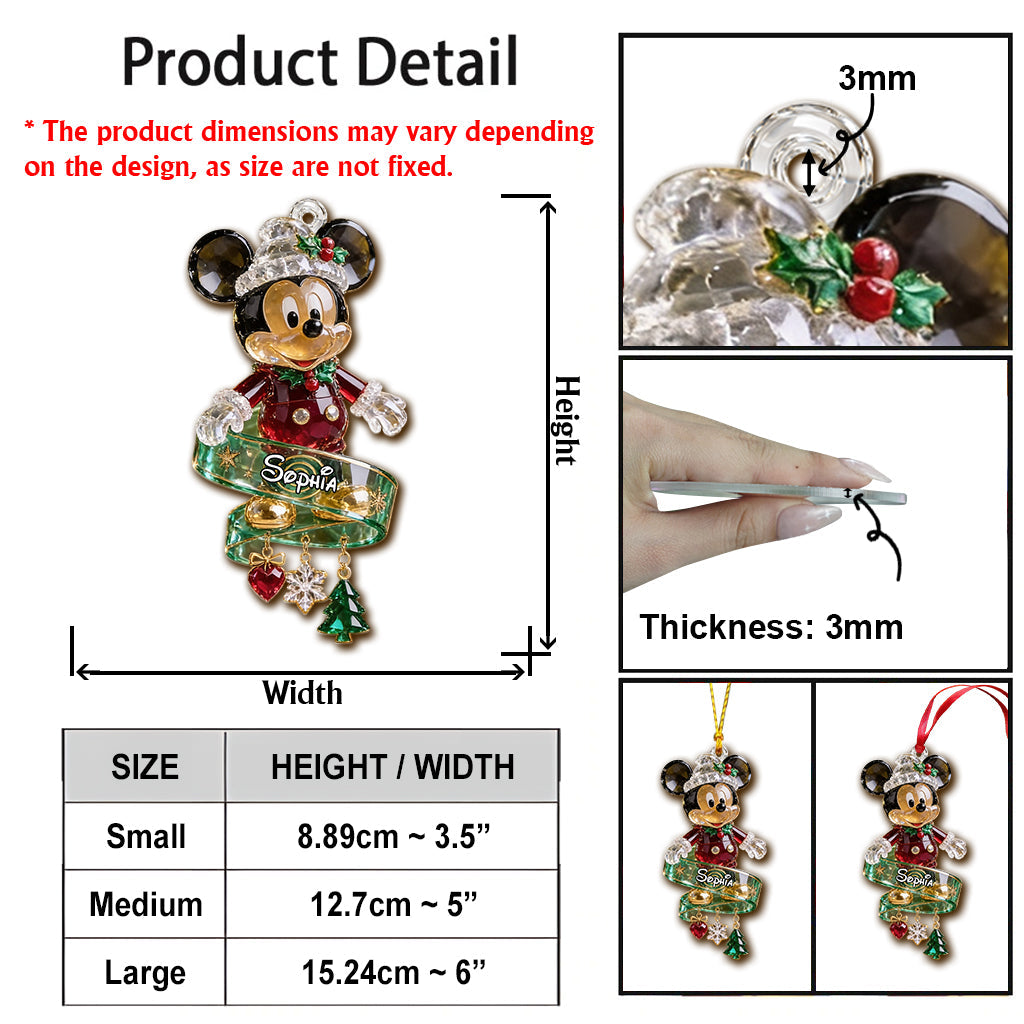 Magical Friends - Personalized Mouse Ornament