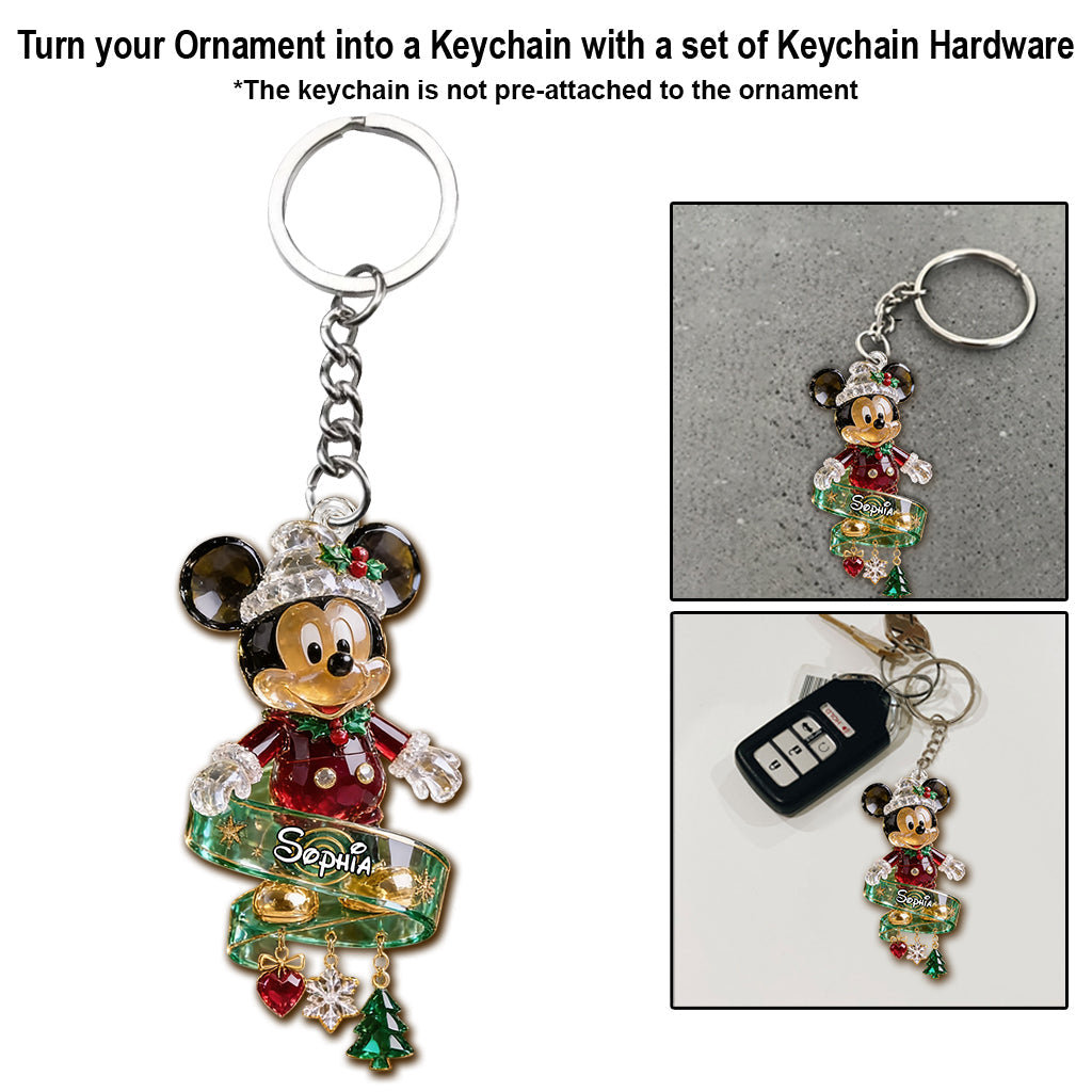 Magical Friends - Personalized Mouse Ornament