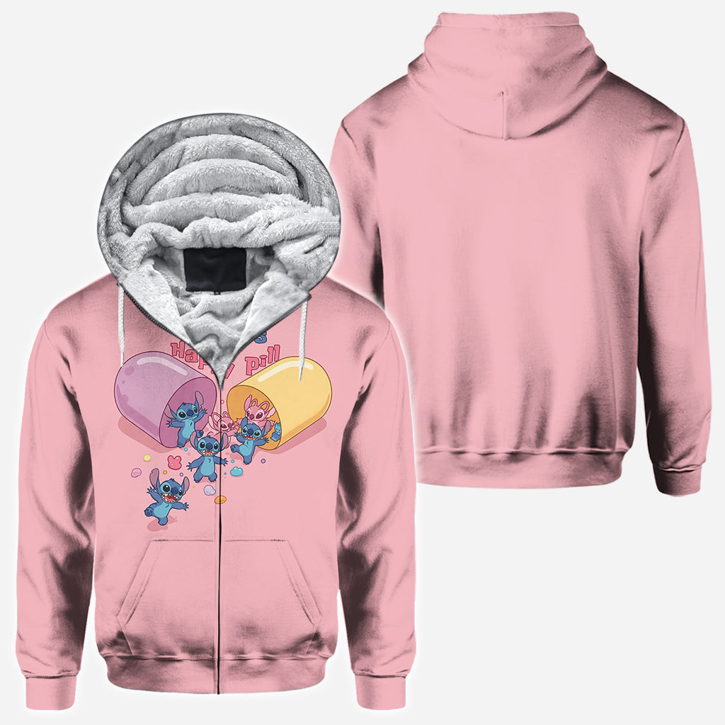 My Happy Pill - Personalized Ohana All Over Shirt