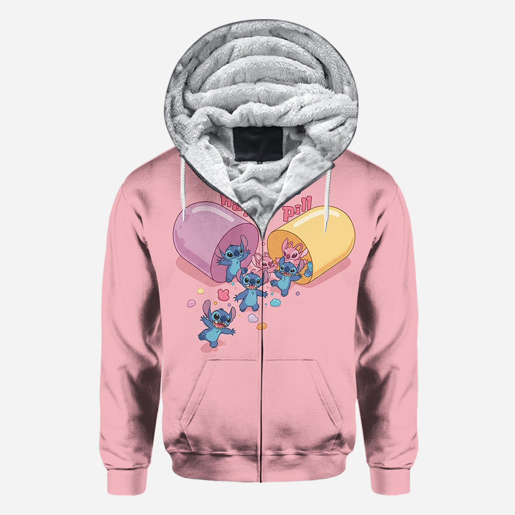 My Happy Pill - Personalized Ohana All Over Shirt