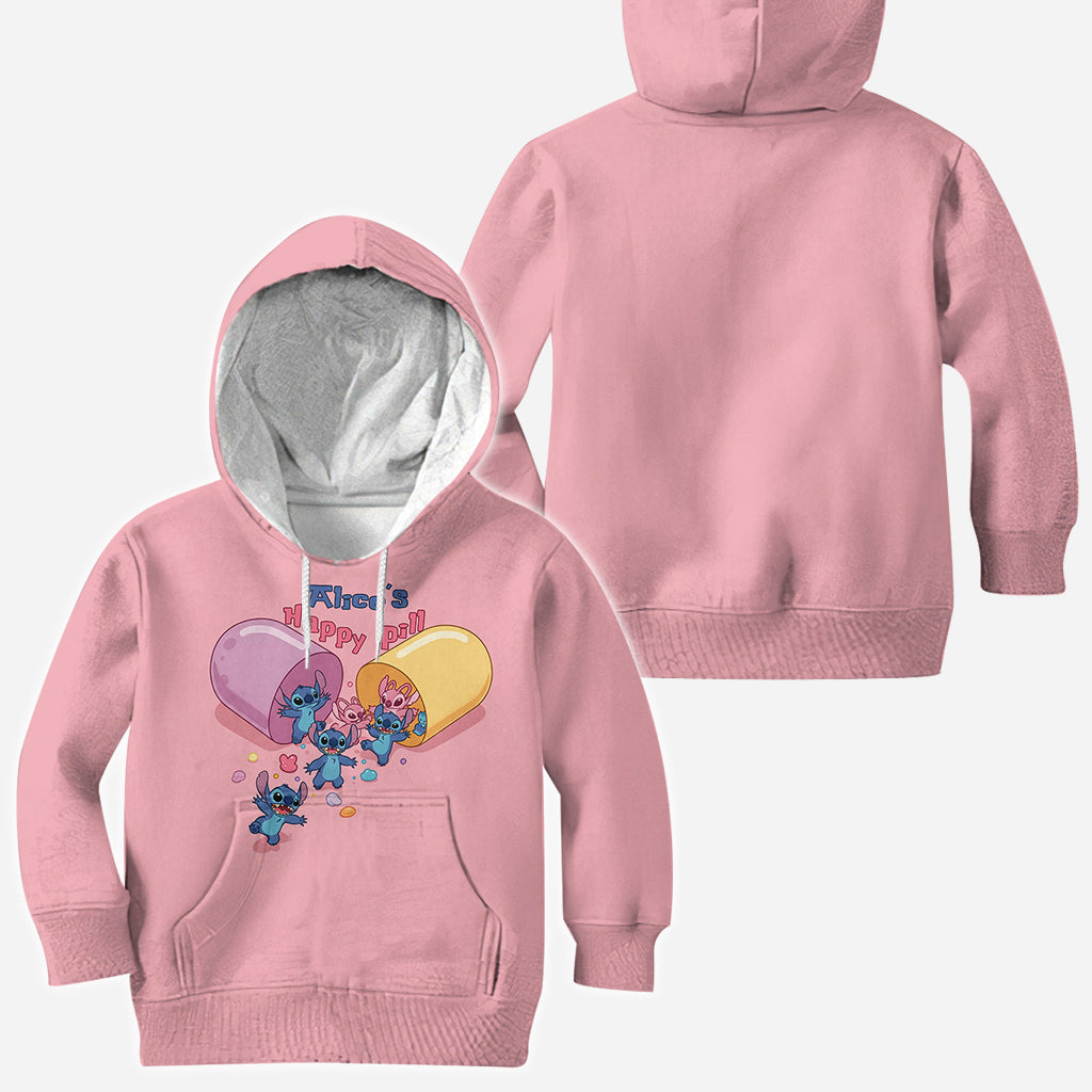 My Happy Pill - Personalized Ohana All Over Shirt