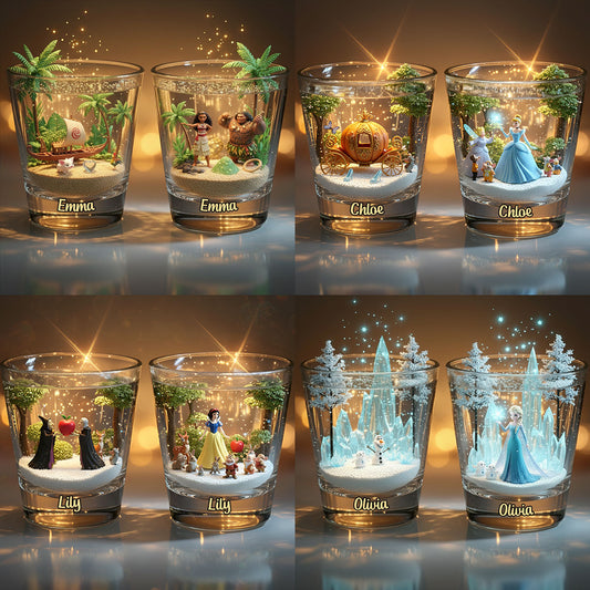 Magical Princess - Personalized Mouse Shot Glasses Set