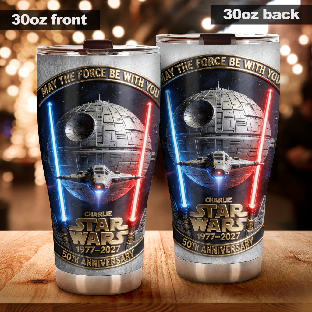 50th Anniversary - Personalized The Force Tumbler