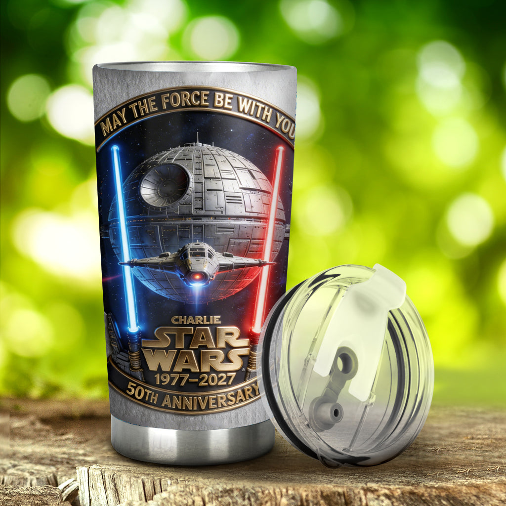 50th Anniversary - Personalized The Force Tumbler