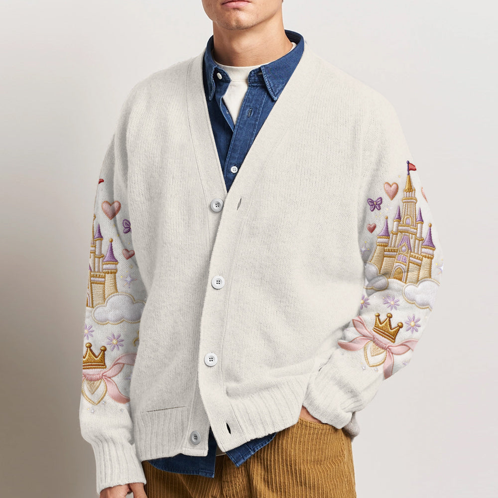Magical Castle - Personalized Dream Trip Cardigan Sweater