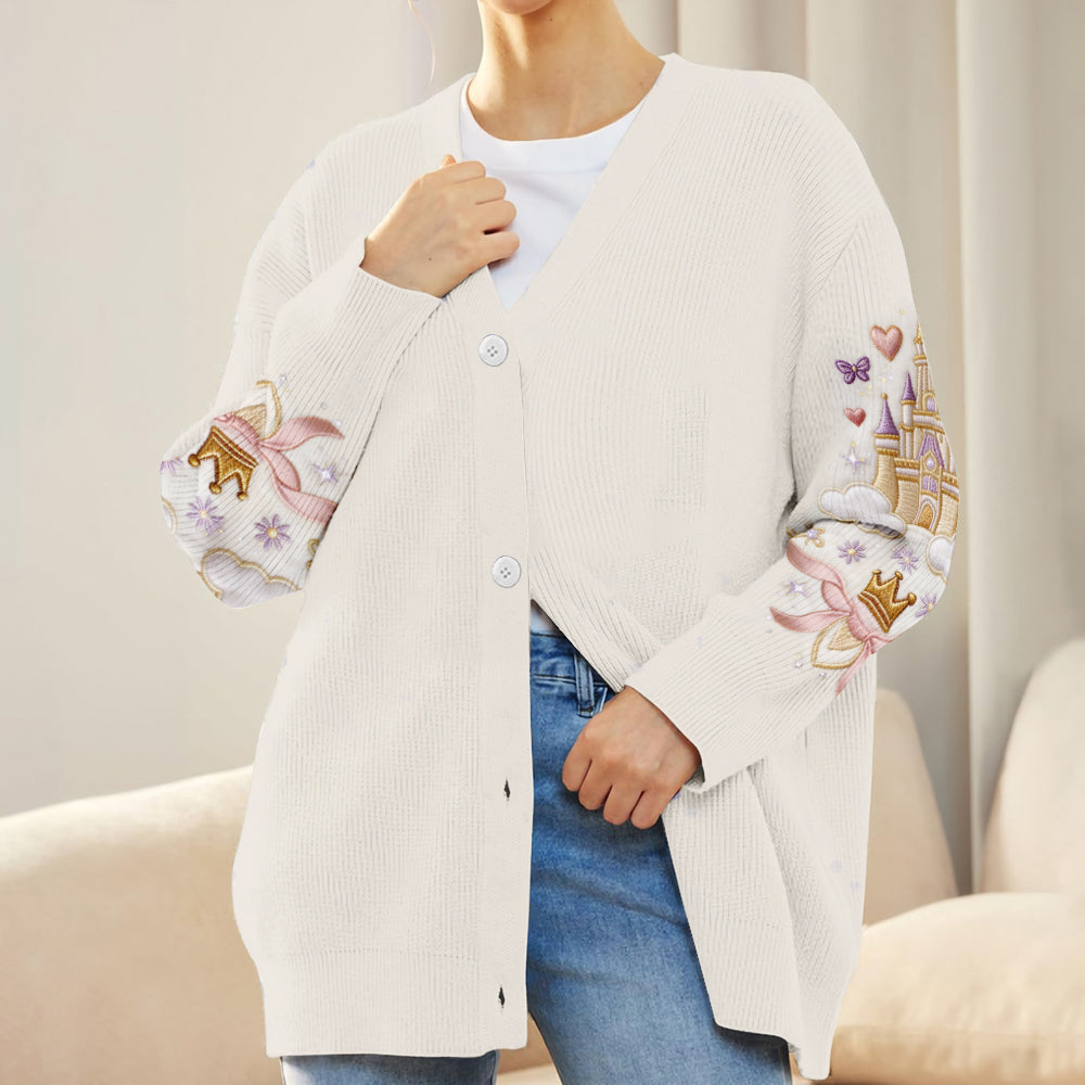 Magical Castle - Personalized Dream Trip Cardigan Sweater