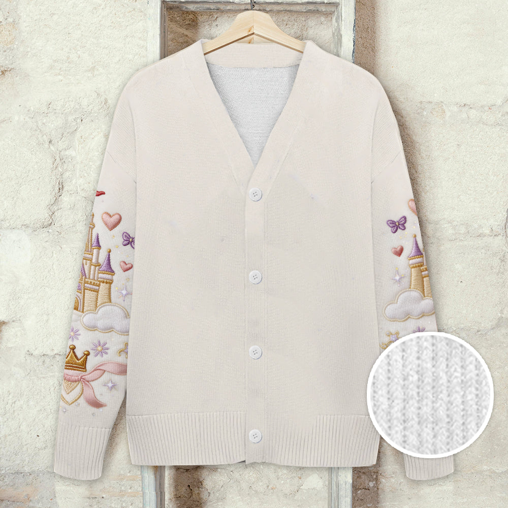Magical Castle - Personalized Dream Trip Cardigan Sweater