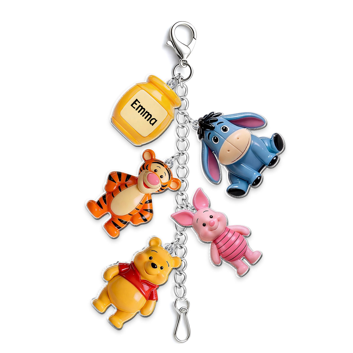 Friends - Personalized Yellow Bear Dangling Charms