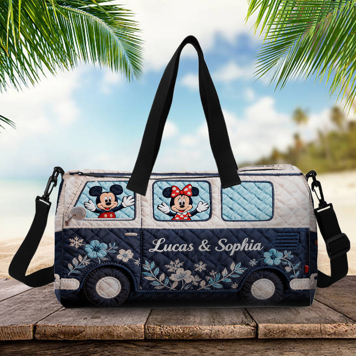 Magical Time - Personalized Mouse Duffle Bag