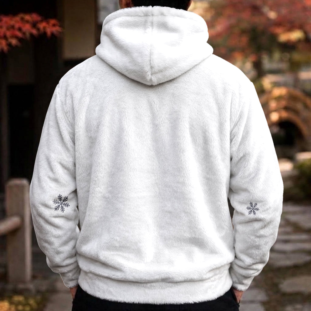Merry Christmas - Personalized Ohana Fleece Hoodie