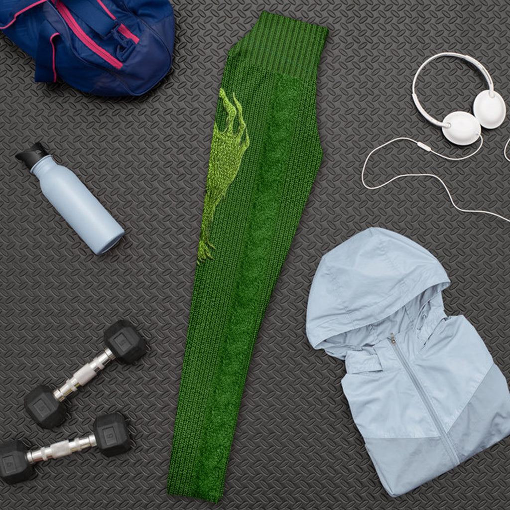 He Stole My Heart And Owns My Ass - Personalized Stole Christmas Leggings