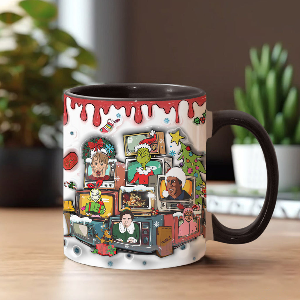 Christmas Movie - Personalized Accent Mug