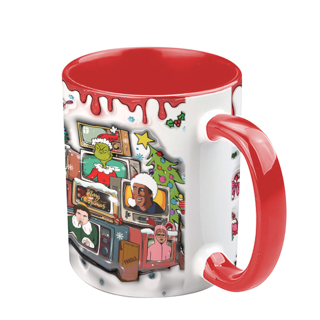 Christmas Movie - Personalized Accent Mug