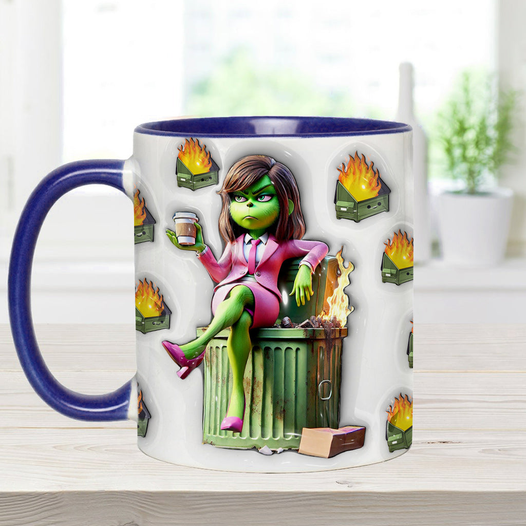 Shit Show Supervisor - Personalized Stole Christmas Accent Mug