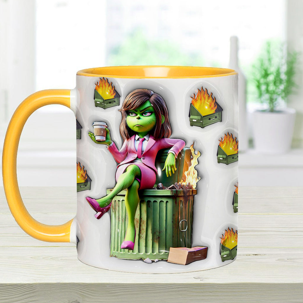 Shit Show Supervisor - Personalized Stole Christmas Accent Mug
