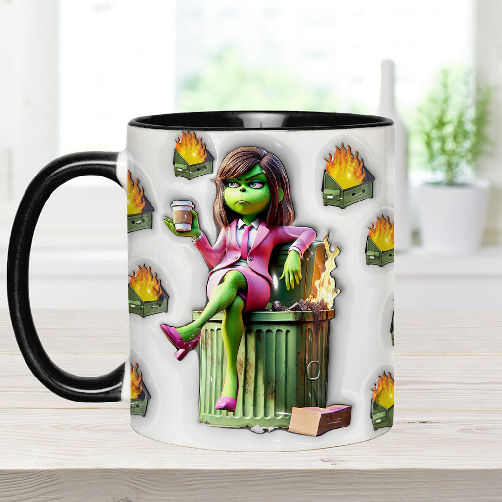 Shit Show Supervisor - Personalized Stole Christmas Accent Mug