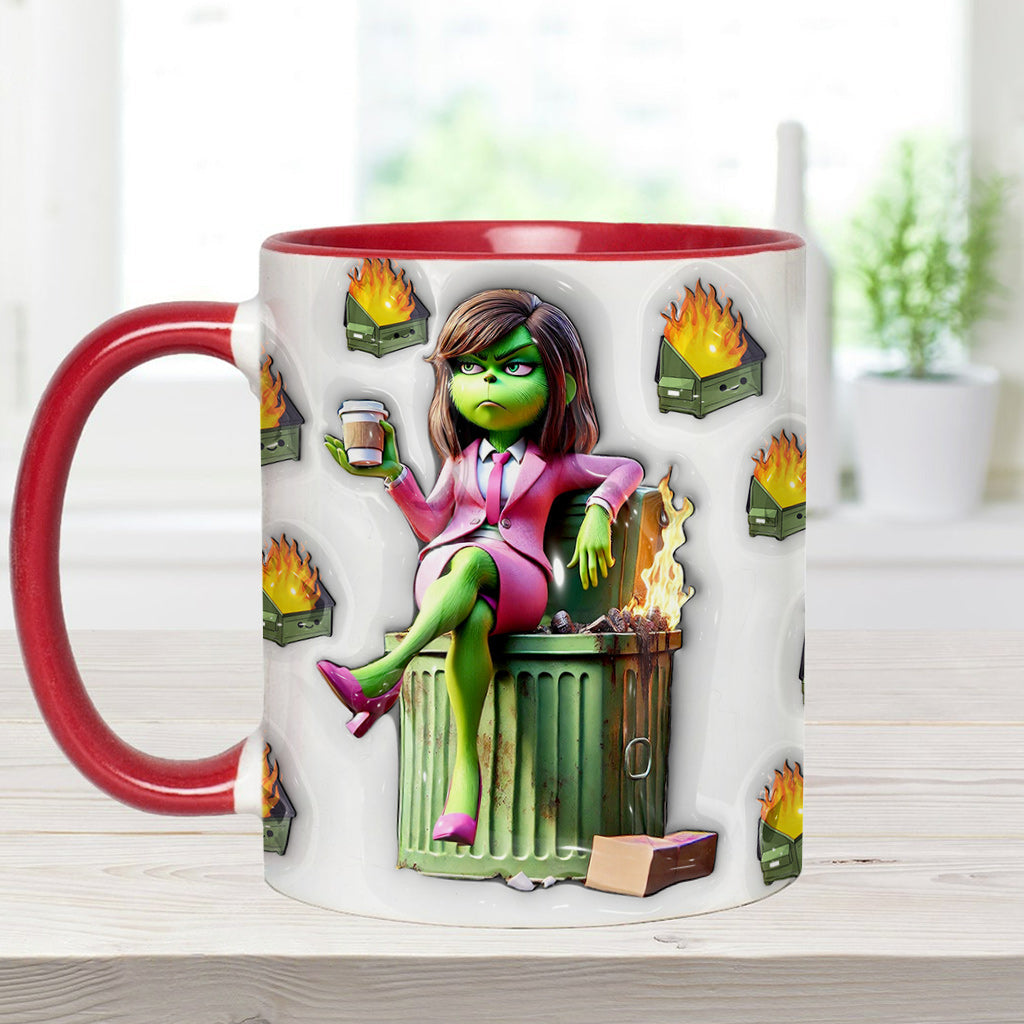 Shit Show Supervisor - Personalized Stole Christmas Accent Mug
