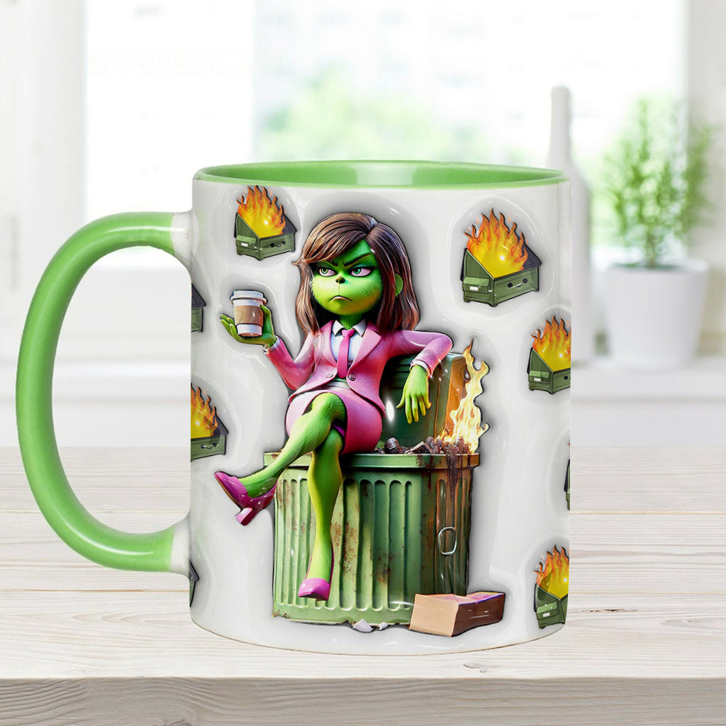 Shit Show Supervisor - Personalized Stole Christmas Accent Mug