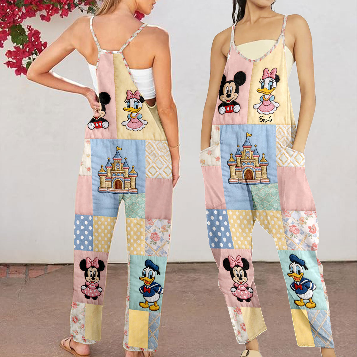 Friends - Personalized Dream Trip Loose-Fit Overalls/ Rompers