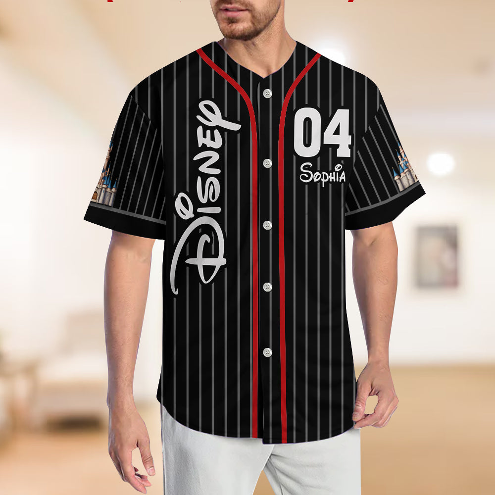 Friends - Personalized Mouse Baseball Jersey