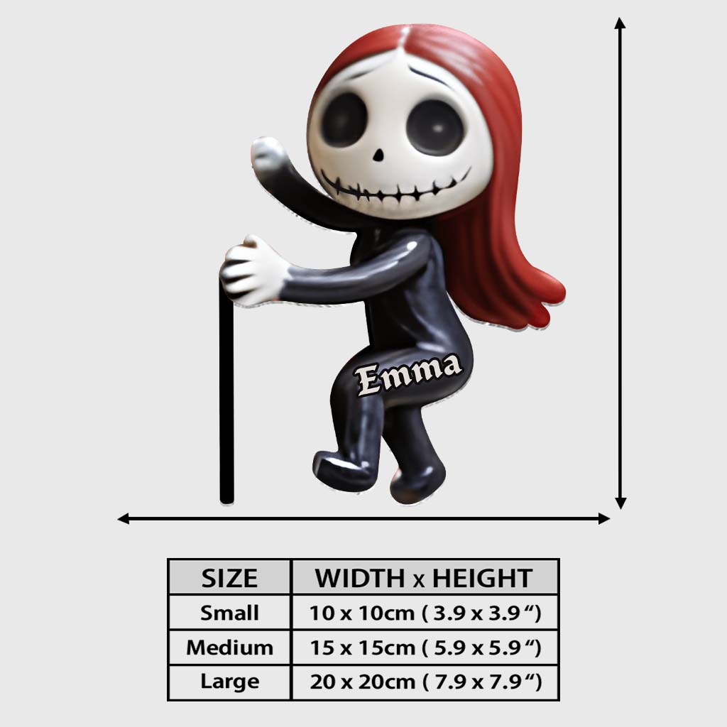 Father Mother Of Nightmares - Personalized Nightmare Acrylic Pot & Stake