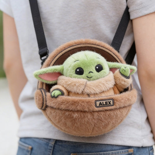Get In Loser Chicky Nuggies Cute Baby - Personalized The Force Plush Crossbag