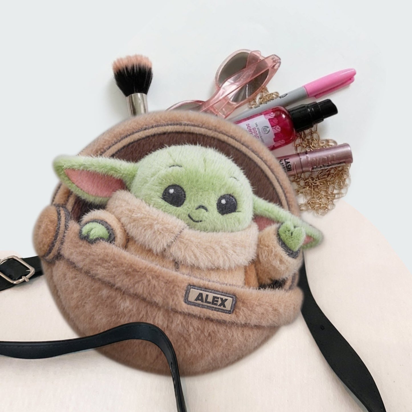 Get In Loser Chicky Nuggies Cute Baby - Personalized The Force Plush Crossbag