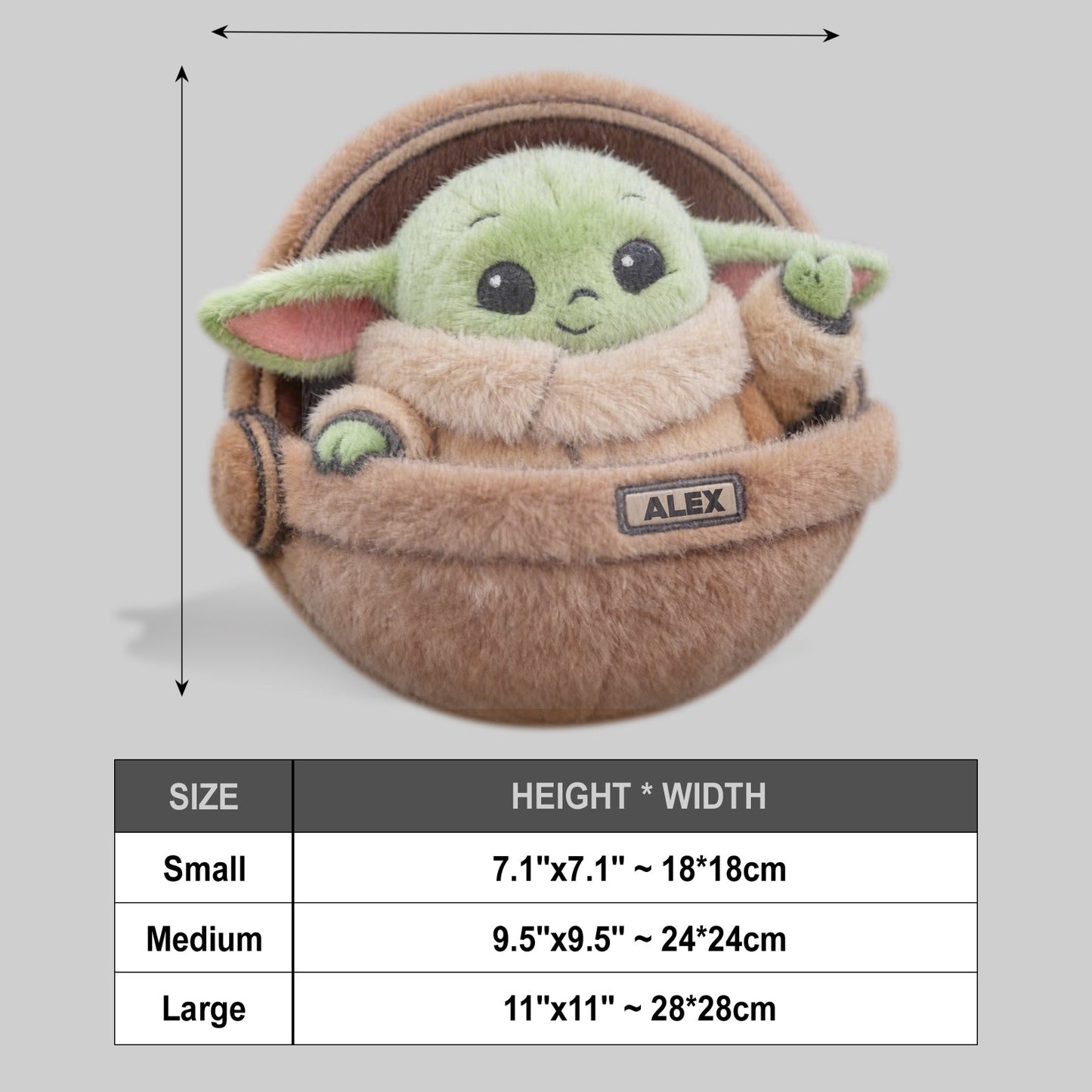 Get In Loser Chicky Nuggies Cute Baby - Personalized The Force Plush Crossbag