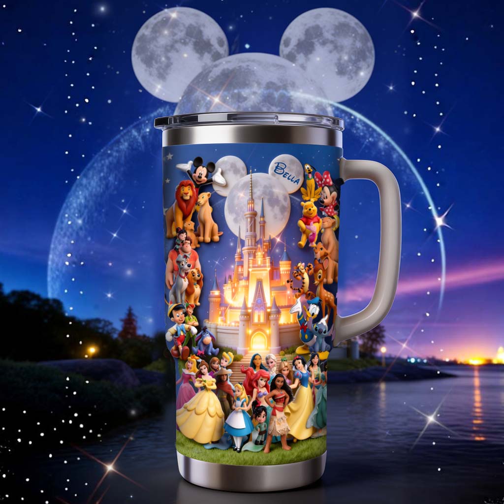 Believe In Magic - Personalized Dream Trip Tumbler With Handle