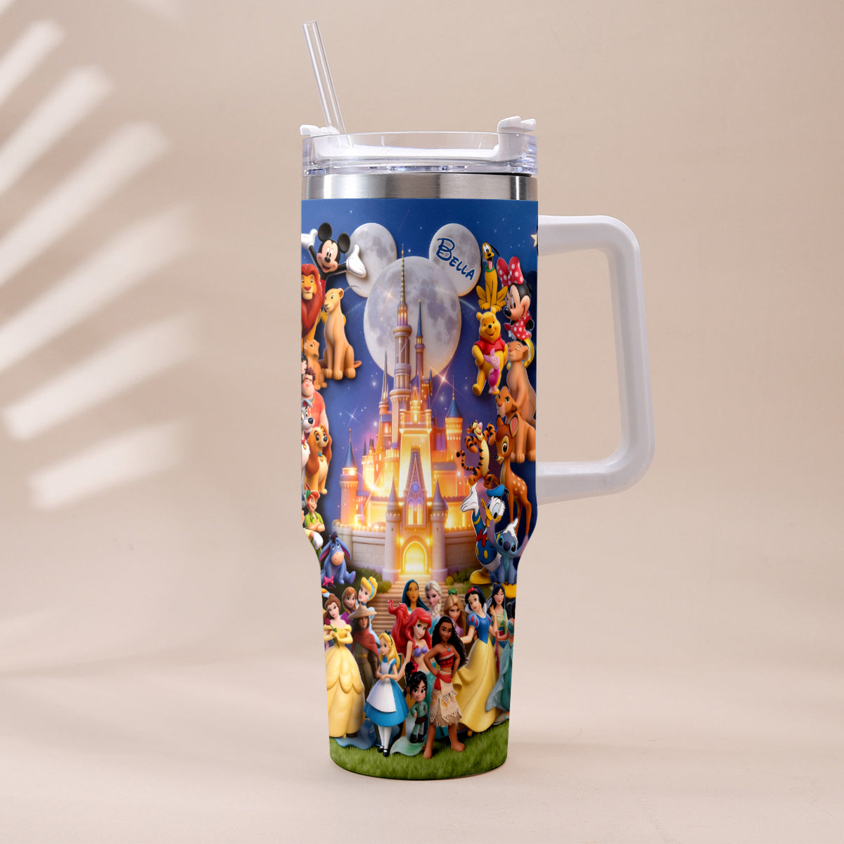Believe In Magic - Personalized Dream Trip Tumbler With Handle
