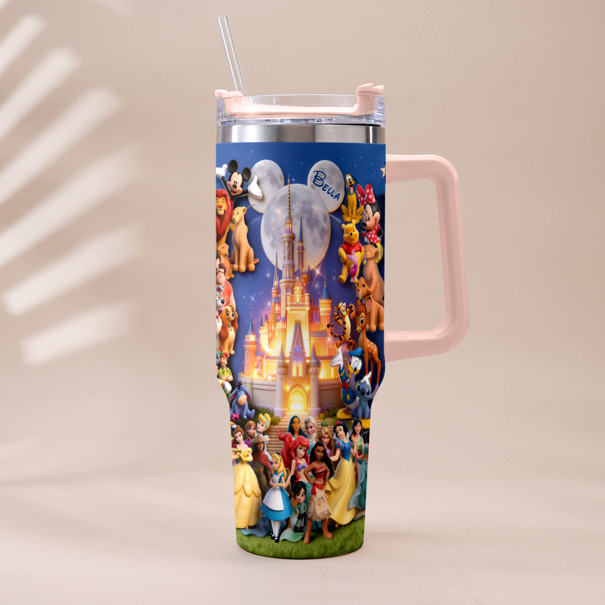 Believe In Magic - Personalized Dream Trip Tumbler With Handle